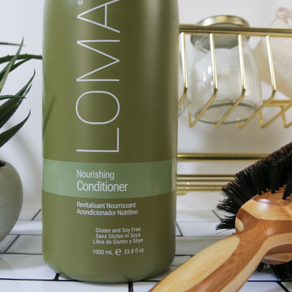 Loma product label close-up highlighting creatine shea butter ingredients