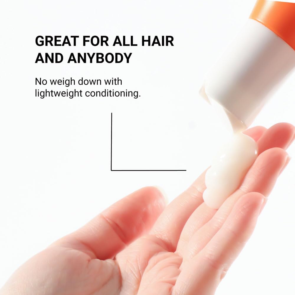LOMA conditioner cream texture closeup showing smooth consistency for lightweight conditioning