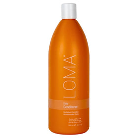 Loma front bottle view showing 33 ounce liter size and label benefits