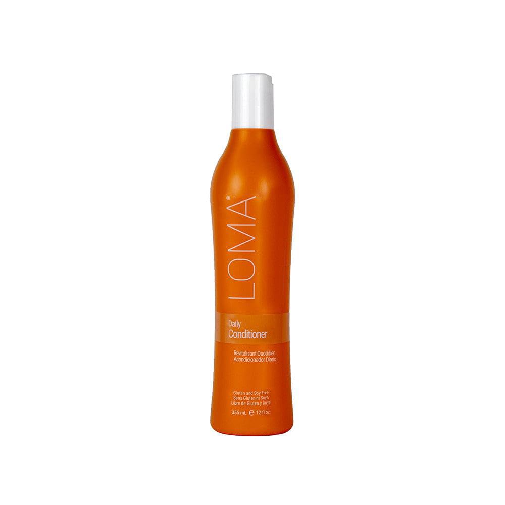 LOMA daily conditioner front packaging showing label and size, emphasizes gentle formula