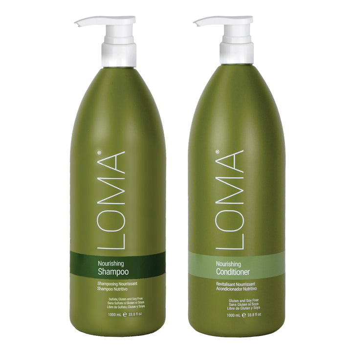 Loma duo front packaging showing liter bottles and branding for value