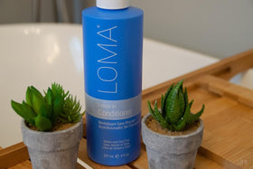 Loma leave-in close-up mist nozzle delivering fine spray for even application