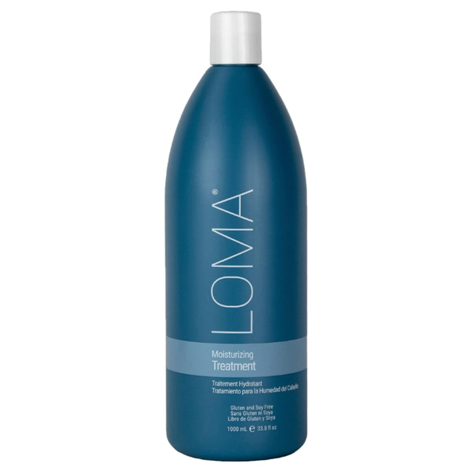 Loma front label on bottle showing product name and benefits