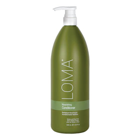 Loma front packaging showing 33 ounce bottle and label benefits