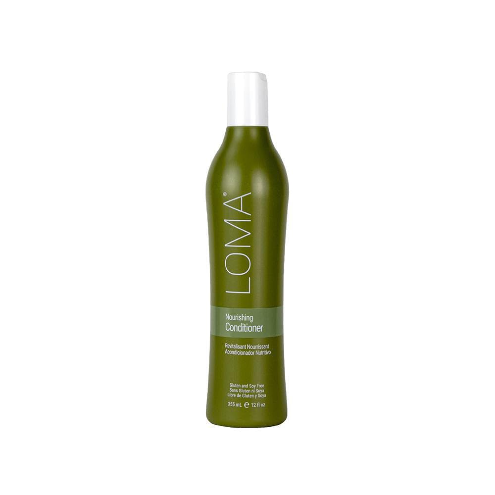 Loma nourishing conditioner front packaging showing label and size benefits
