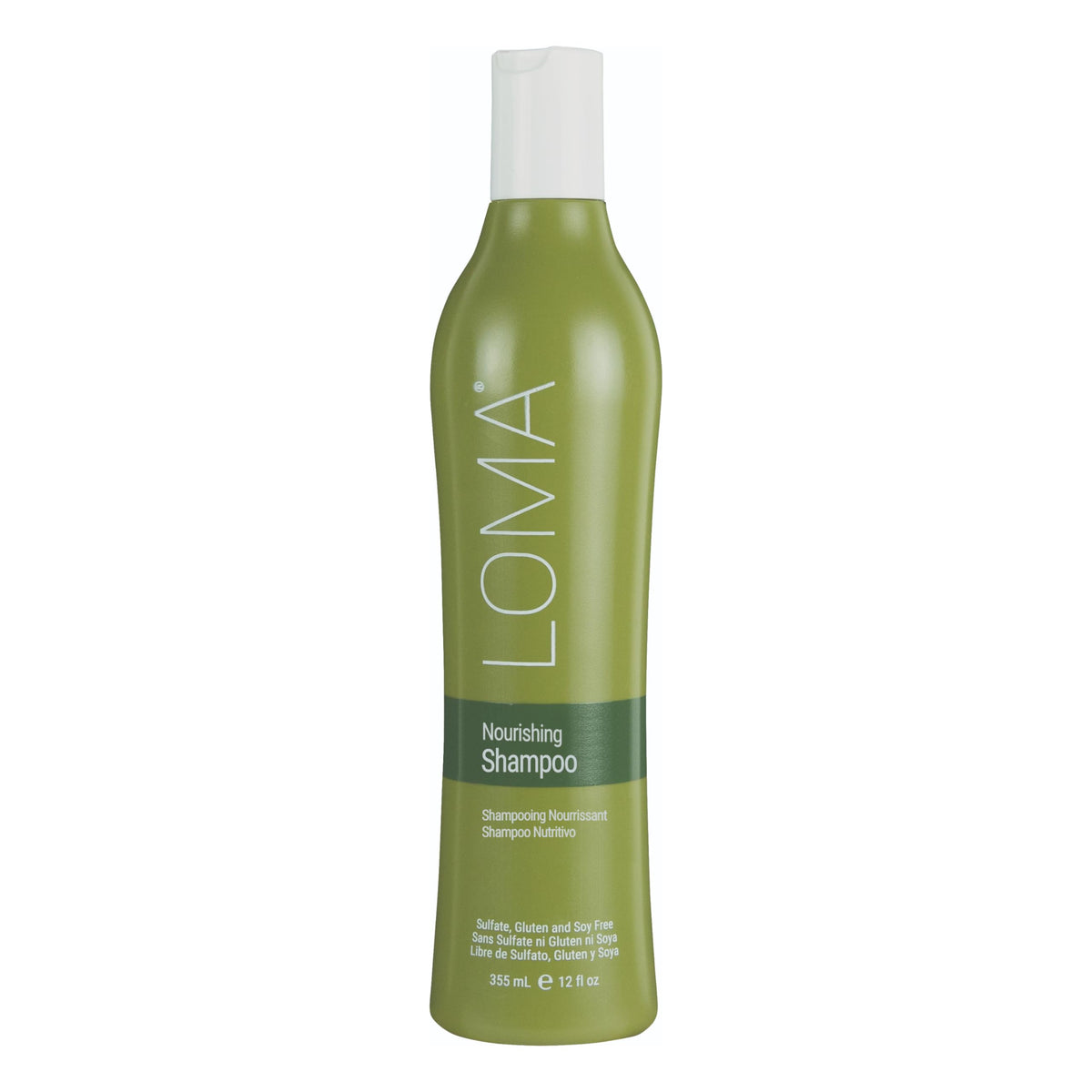 Loma front bottle view showing label and color-safe benefits