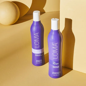 Loma pigment closeup showing blue-violet tint to neutralize brassiness effectively