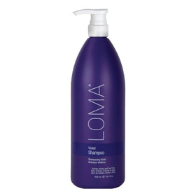 Loma violet shampoo front bottle shows label and professional size for consistent toning
