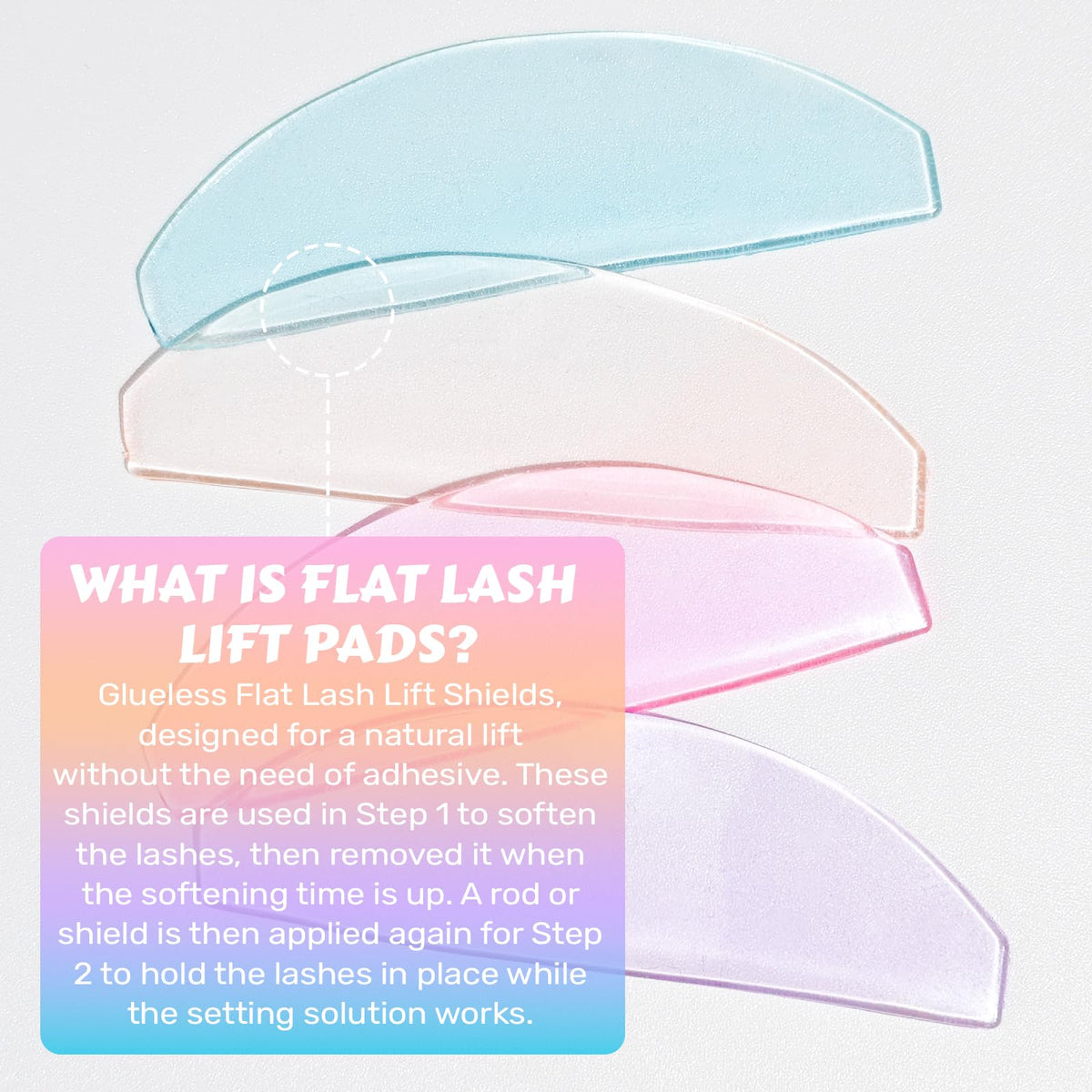 lomansa scale with hand demonstrating shield size and precise lash control benefit