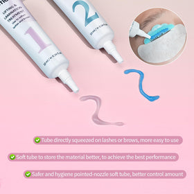 Lomansa slim-tip applicator close-up for controlled, waste-free dispensing