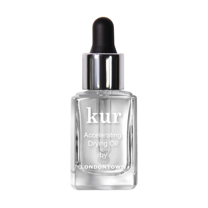 LONDONTOWN front bottle image showing product design and quick-dry benefit