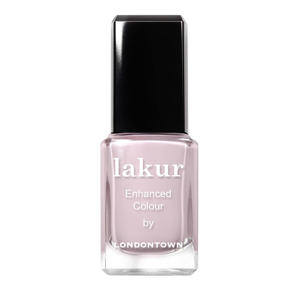 LONDONTOWN bottle front packaging showing Afternoon Tea pink shade and glossy finish