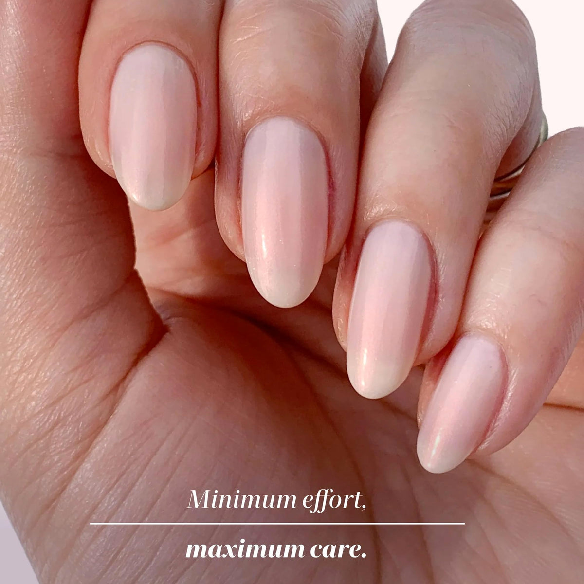 LONDONTOWN before and after nails illustrating reduced yellowing and brighter look