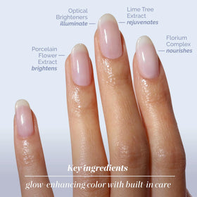 LONDONTOWN label close-up highlighting biotin and Florium complex benefits
