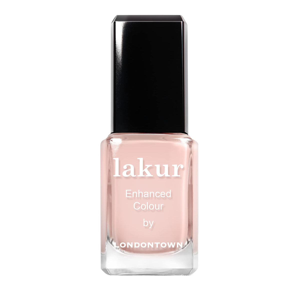 LONDONTOWN Cheerio front packaging shows vibrant pink-purple polish and benefit glossy finish