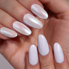 LONDONTOWN in-use application on nails for quick at-home salon result