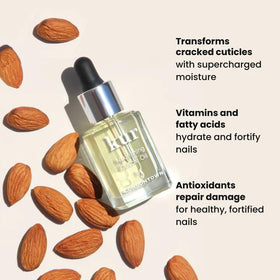 LONDONTOWN oil texture on skin close-up showing lightweight absorption and hydrated glow