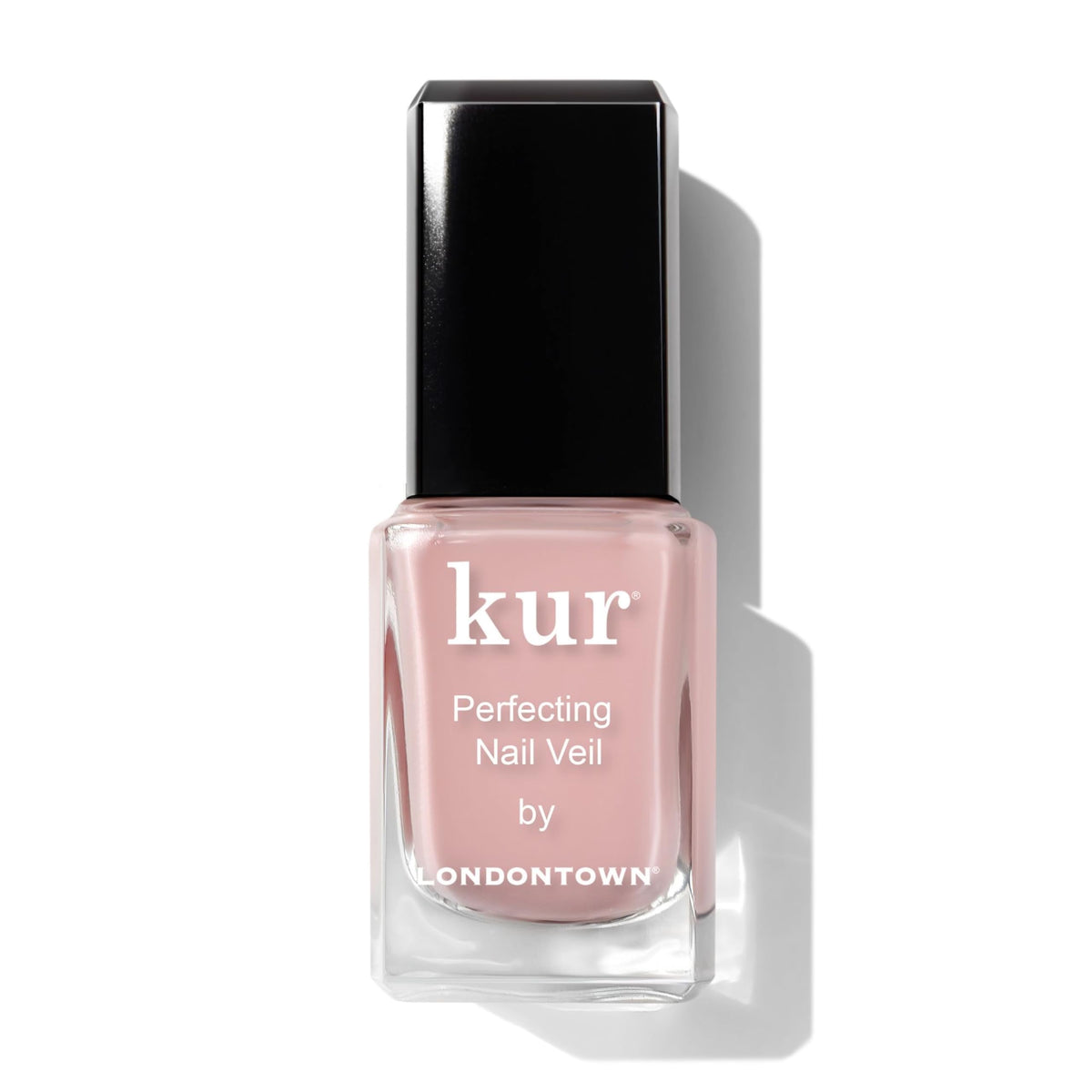 LONDONTOWN bottle front view showing dusty rose tint and sleek packaging benefit
