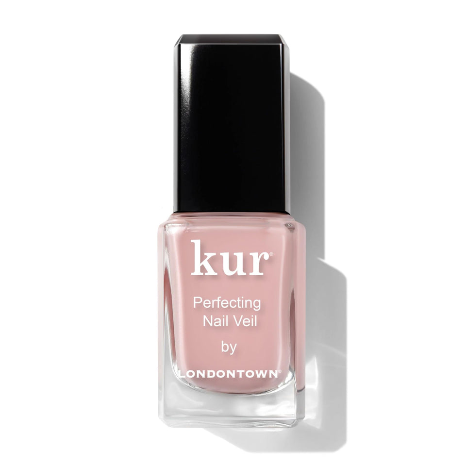 LONDONTOWN bottle front view showing dusty rose tint and sleek packaging benefit