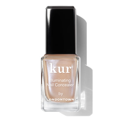 LONDONTOWN bottle front view showing sleek packaging and polish benefit