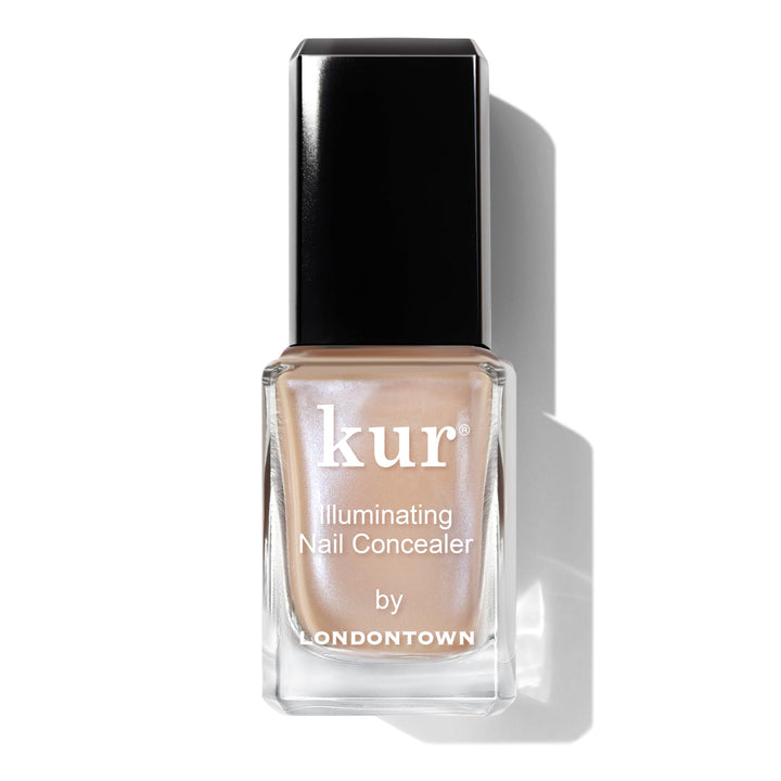 LONDONTOWN bottle front view showing sleek packaging and polish benefit