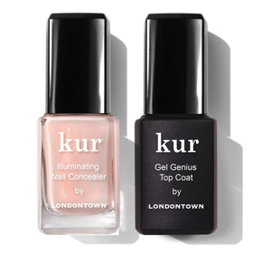 LONDONTOWN front packaging showing both bottles and travel-friendly size benefit
