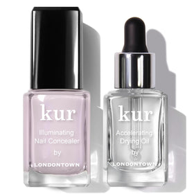 LONDONTOWN front packaging showing both full-size bottles and benefits