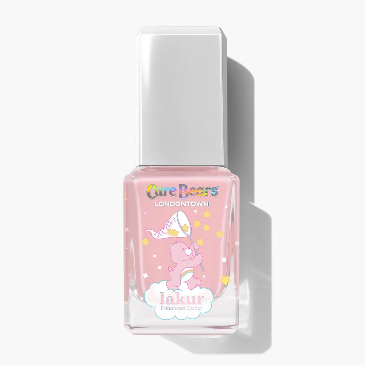 LONDONTOWN front packaging showing Care Bears inspired pink, attractive gifting appeal