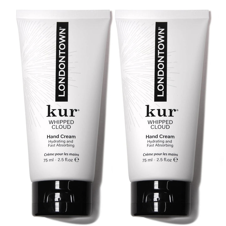LONDONTOWN hand cream front tube displayed, compact travel size and nourishing care