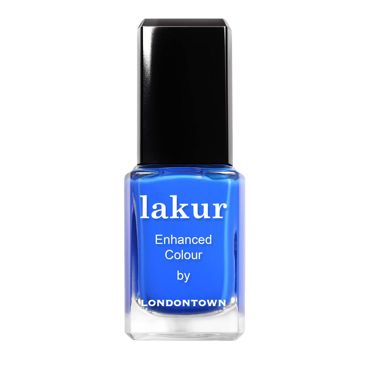 LONDONTOWN bottle front packaging showing iconic blue and clean-beauty benefit