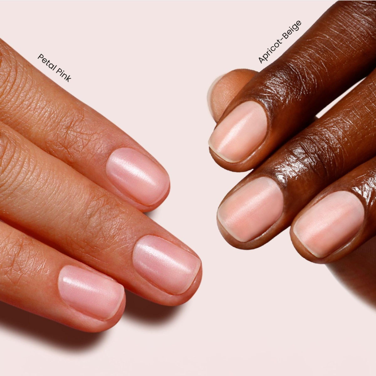 LONDONTOWN Kur before and after nails showing visible smoothing effect