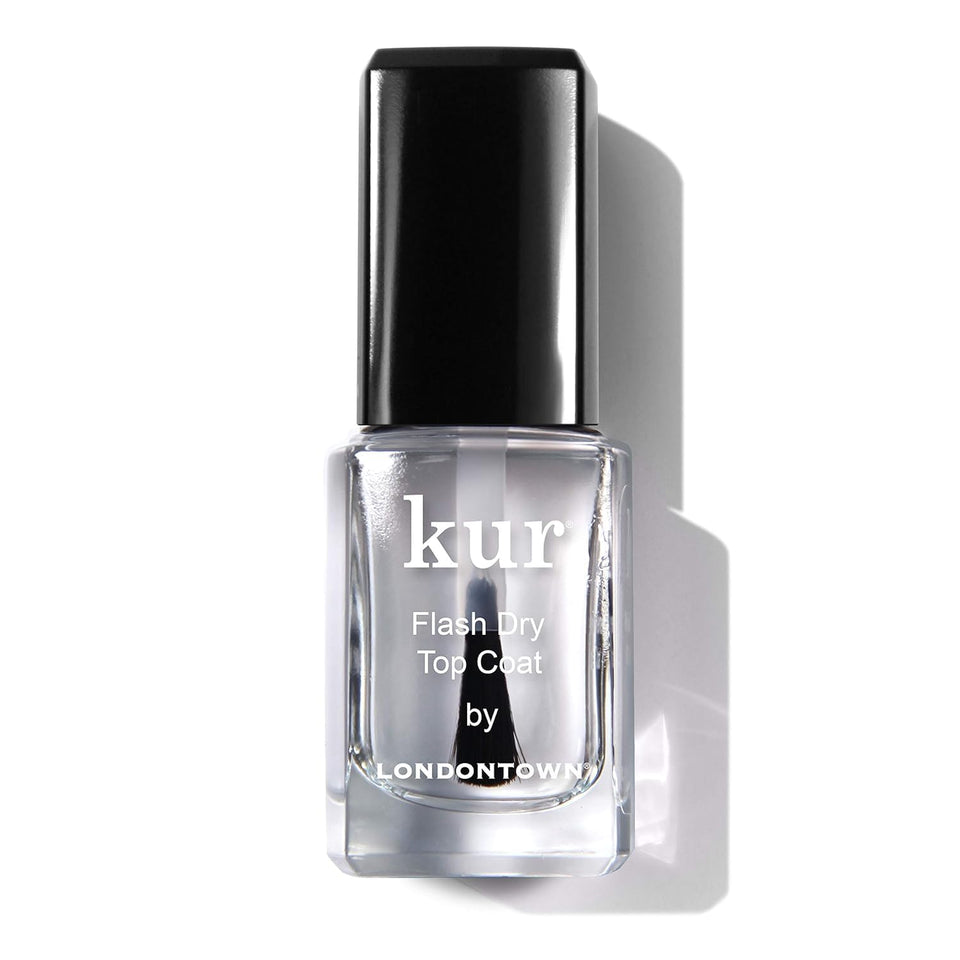 LONDONTOWN bottle front packaging showing product and glossy finish benefit
