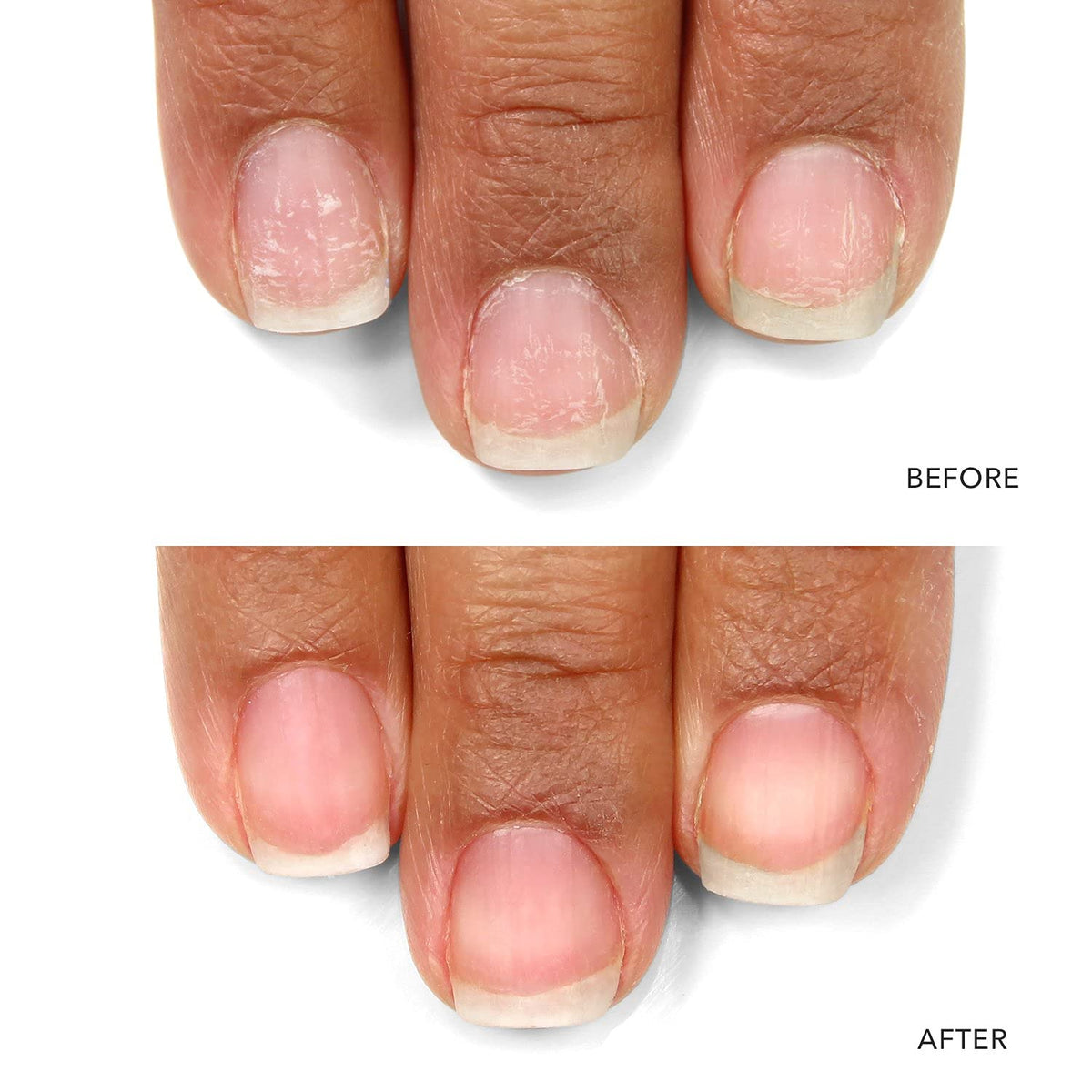 LONDONTOWN applicator applying boost to nail for quick smoothing benefit