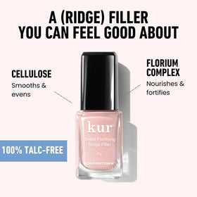 LONDONTOWN Kur lifestyle shot on model hand for natural manicure inspiration