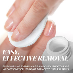 LONDONTOWN label ingredients detail showing Vitamins A and E for nail conditioning