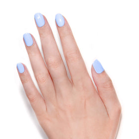 LONDONTOWN Amalfi Love painted nails lifestyle shot showing durable glossy wear