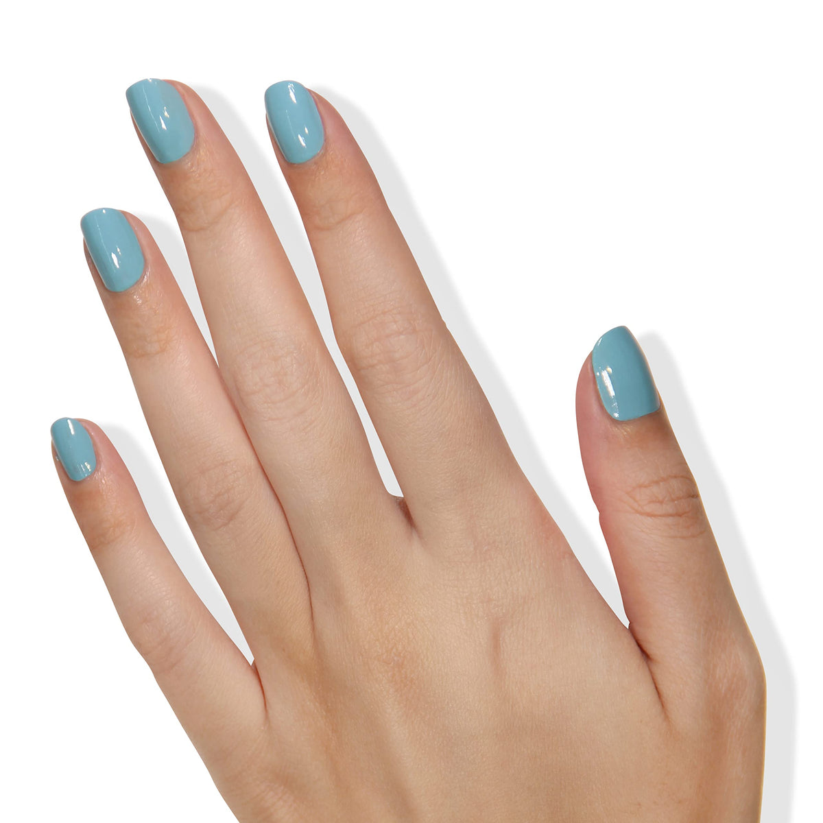 LONDONTOWN pro-contour brush depositing streak-free blue pigment