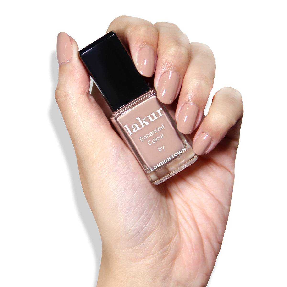 LONDONTOWN Florium Complex floral oil detail highlighting botanical ingredients benefit: nail-nourishing