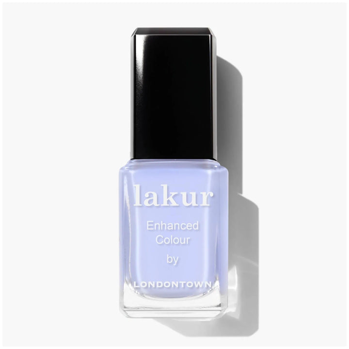 LONDONTOWN bottle front view showing color and sleek packaging benefit: clear product ID