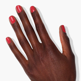 LONDONTOWN color swatches across nails illustrating vibrant streak-free coverage benefit