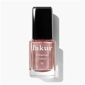 LONDONTOWN bottle front view showing nude shade and elegant finish