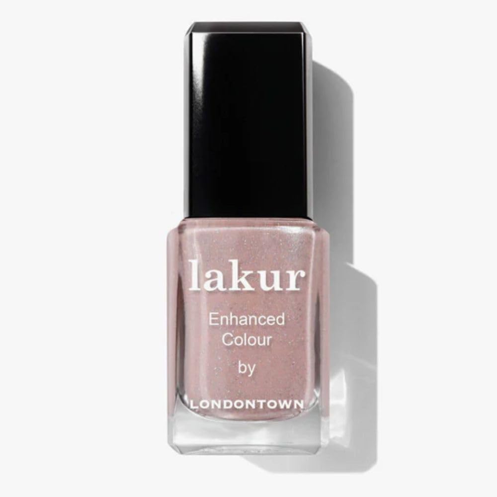 LONDONTOWN front bottle of Lakur Macaroon at Noon showing color and glossy benefit