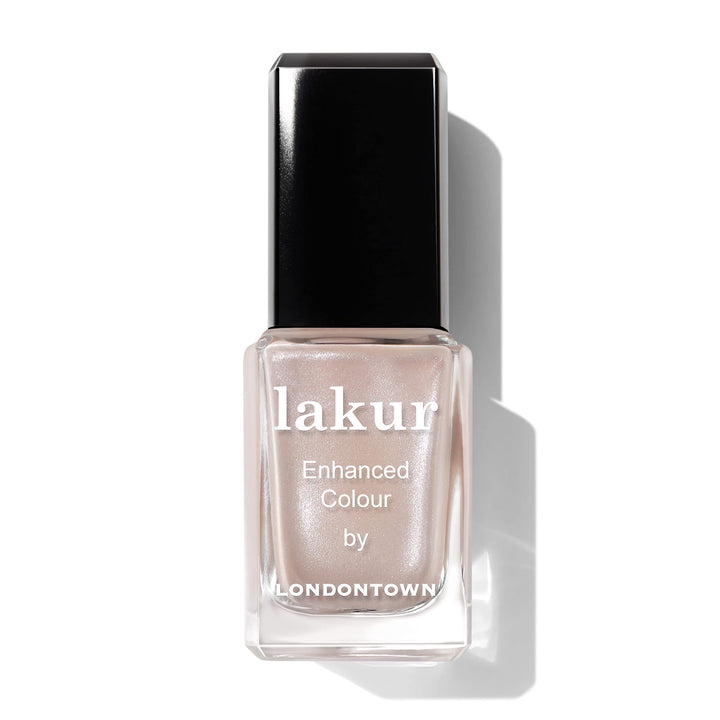 LONDONTOWN front packaging showing nude and brown pearl polish for salon-quality finish