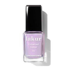LONDONTOWN bottle front view showing Honey Lavender color and glossy finish