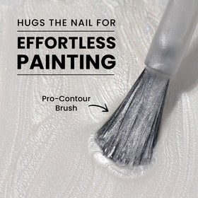 LONDONTOWN lakur in use manicure showing salon-quality results and chip-resistant wear