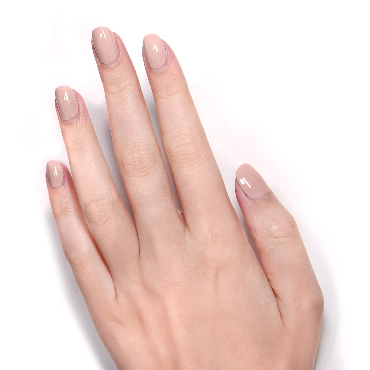 LONDONTOWN nails painted Café Au Lait in a lifestyle setting benefit: wearable neutral elegance