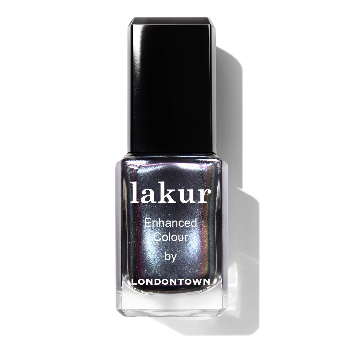 LONDONTOWN bottle staged on a vanity to show salon-quality look at home