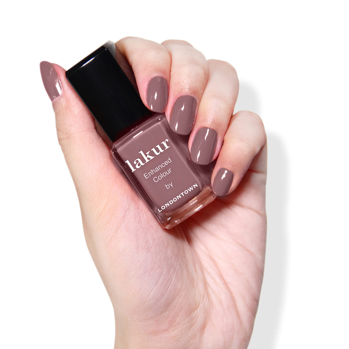 LONDONTOWN lacquer surface close-up showing gel-like shine and texture