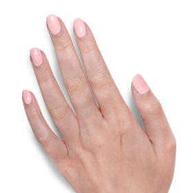 LONDONTOWN swatch on nails demonstrating pigmented, chip-resistant color
