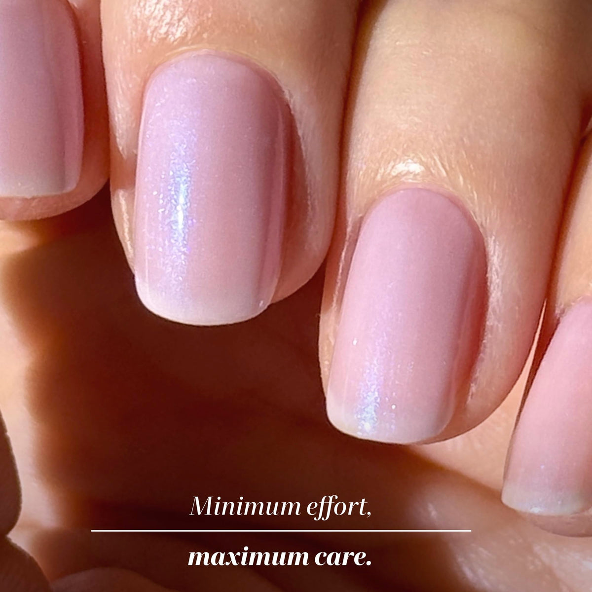 LONDONTOWN lifestyle shot applying polish for quick polished look